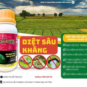 diệt sâu kháng thuốc cũ